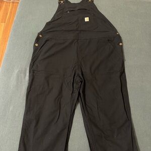 Woman’s Carhartt Black Overalls